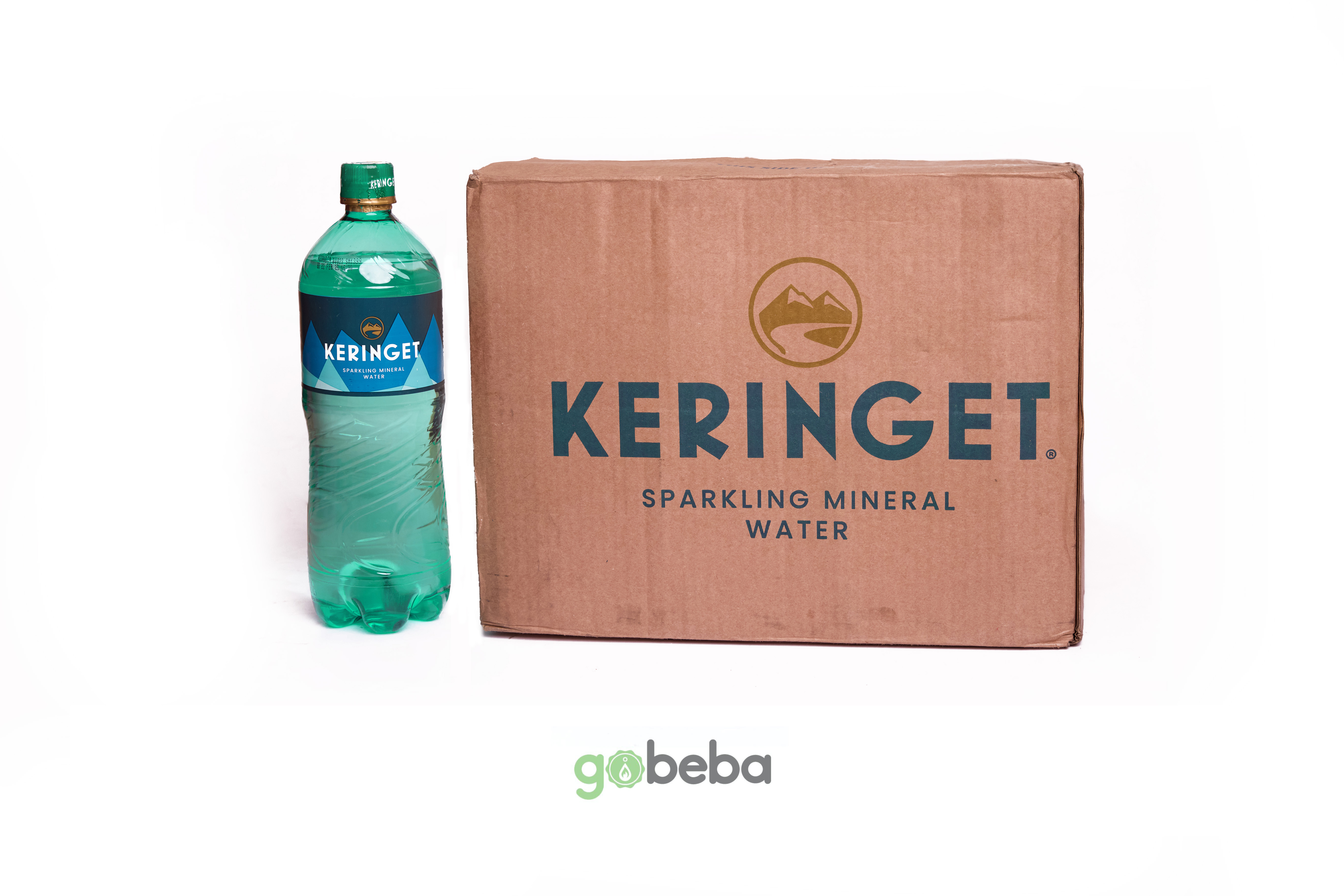 Keringet Sparkling Water 12 Pack 1L